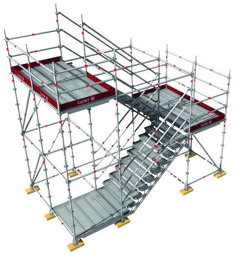 Financement escalier échafaudage