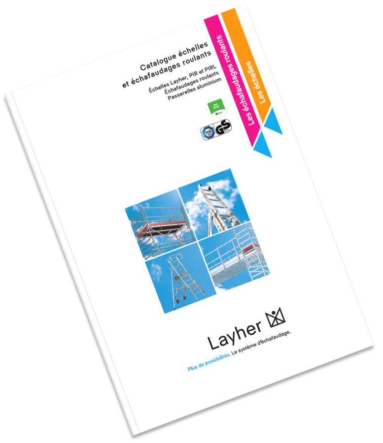 Catalogue Echafaudages roulants et échelles