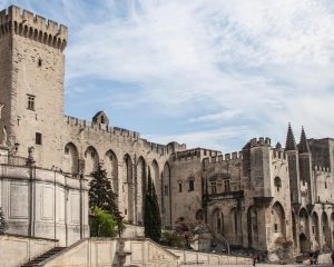 Palais des papes Layher echafaudage