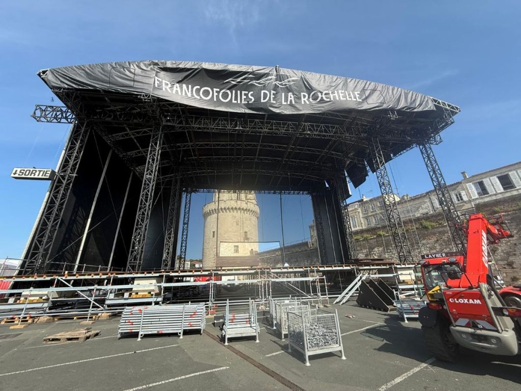 Francofolies 2025 Layher France échafaudage