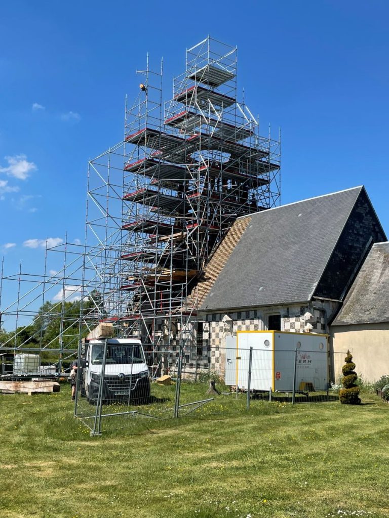 Eglise St eugénie Layher France