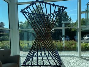 oeuvre d'art Layher echafaudage