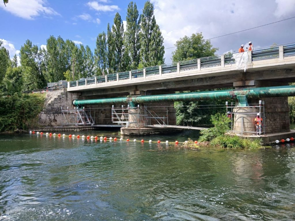 echafaudage pont