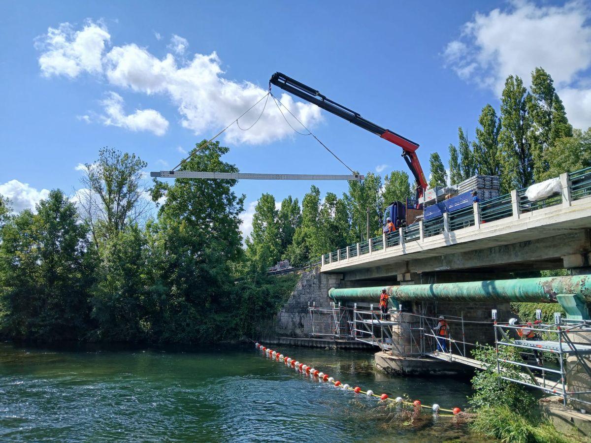 echaffaudage pont