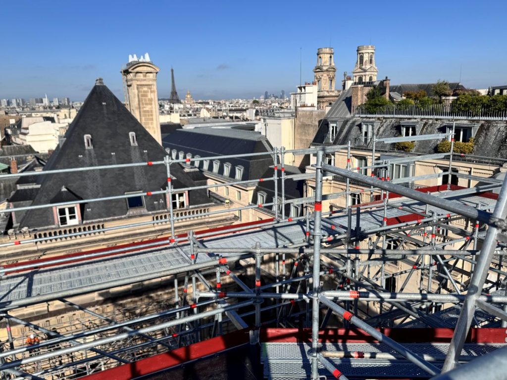 echafaudage paris