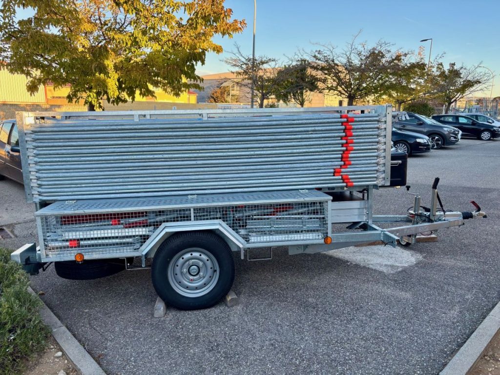 Remorque échaffaudage