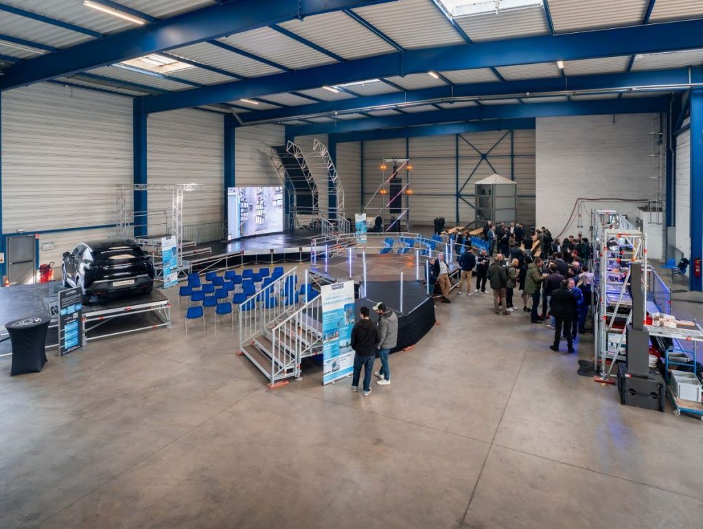 Structure temporaire pour événement à Lyon