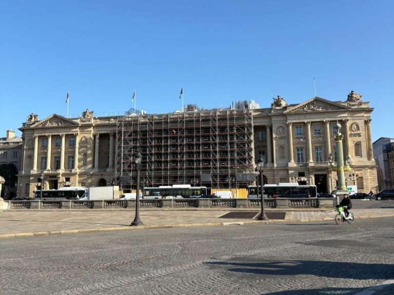 chantier échafaudage location montée paris