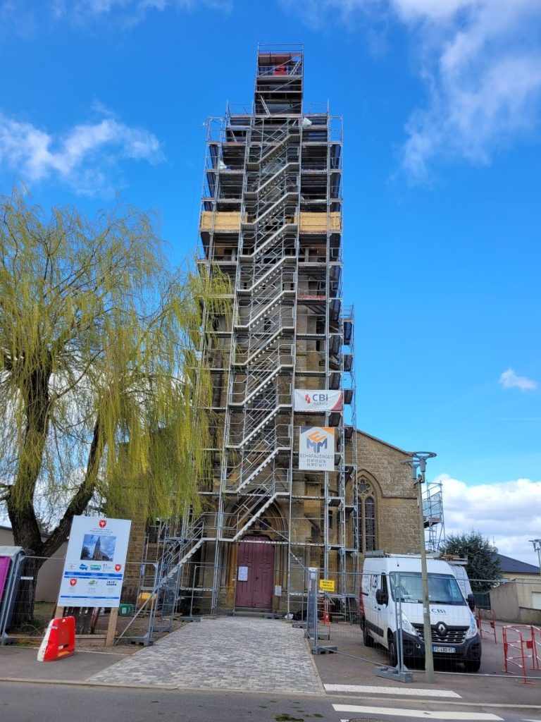 echafaudage à cadre Layher Amanvillers