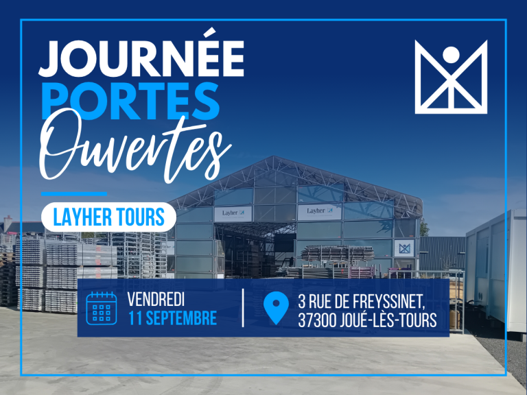 JPO Tours agence Layher échafaudage