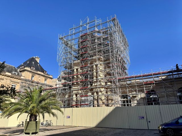echafaudage sénat